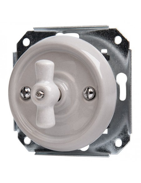 RETRO LOFT KERÁMIA FALSÍK ALATTI KAPCSOLÓ KÉTSÁVOS