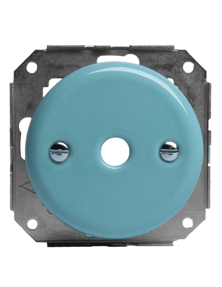 KERÁMIA KÁBELÁTVEZETŐ RETRO SÜLLYESZTETT MENTA PASZTELL