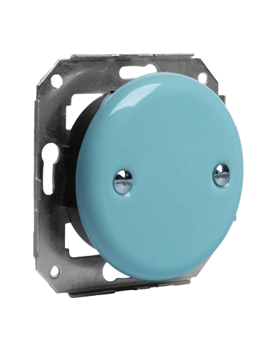 KERAMICKÁ RETRO KRYTKA POD OMÍTKU MÁTOVÝ PASTEL