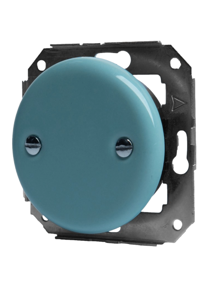 KERAMICKÁ RETRO KRYTKA POD OMÍTKU MÁTOVÝ PASTEL