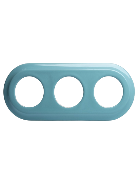 TRIPLE PASTELE MINT  CERAMIC FRAME