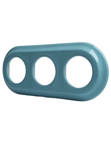 TRIPLE PASTELE MINT  CERAMIC FRAME