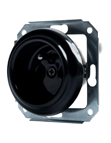 CERAMIC SOCKET FLUSH-MOUNTED WITHOUT FRAME...