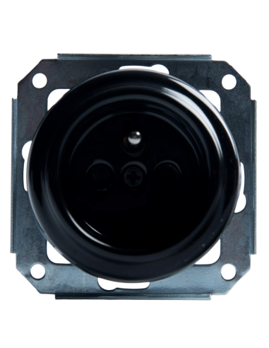 CERAMIC SOCKET FLUSH-MOUNTED WITHOUT FRAME...