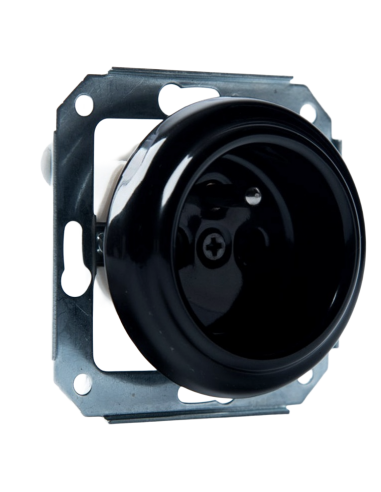 CERAMIC SOCKET FLUSH-MOUNTED WITHOUT FRAME...