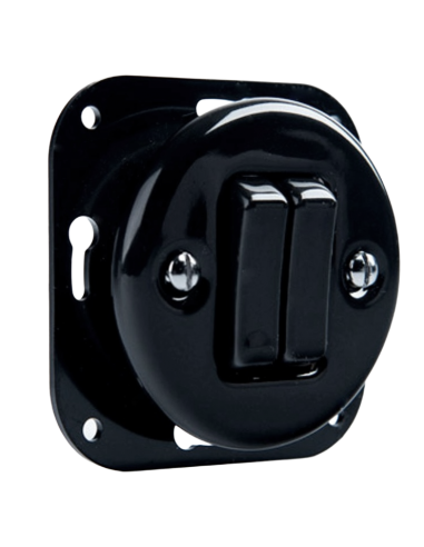 WŁĄCZNIK DWUTOROWY SCHODOWY KLAWISZOWY