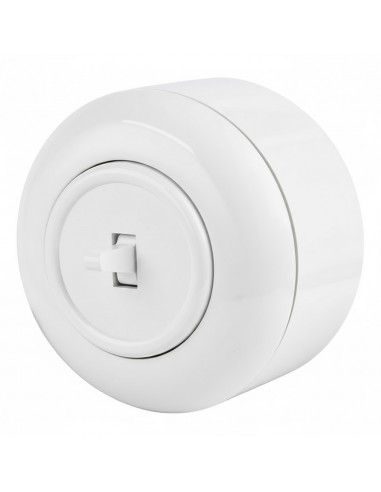 LOFT JEDNOPÓLOVÝ SPÍNAČ BÍLÝ NÁSTĚNNÝ...