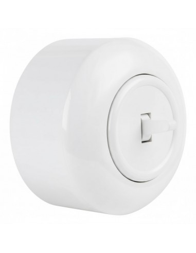 LOFT JEDNOPÓLOVÝ SPÍNAČ BÍLÝ NÁSTĚNNÝ...