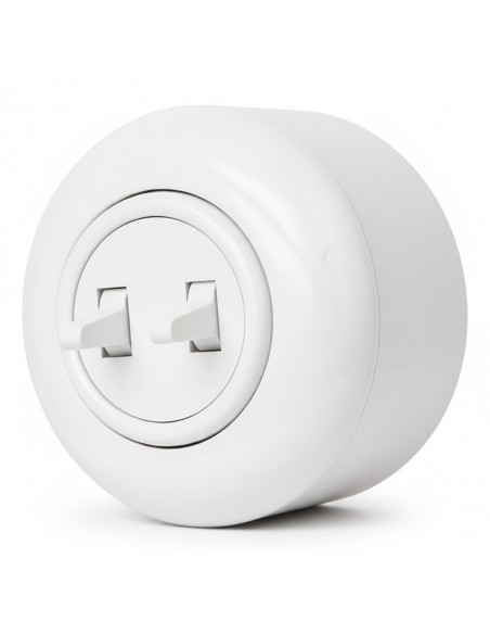 LOFT WŁĄCZNIK STERUJĄCY ROLETAMI BIAŁY NATYNKOWY JEDNOKROTNY JLM