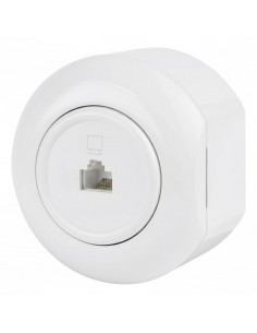 LOFT GNIAZDO KOMPUTEROWE RJ45 BIAŁE NATYNKOWE KOŃCOWE JLM