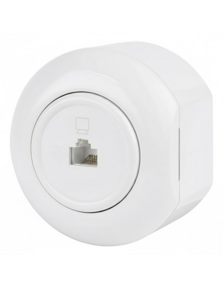 LOFT PRISE INFORMATIQUE RJ45 BLANCHE EN APPLIQUE FINALE JLM