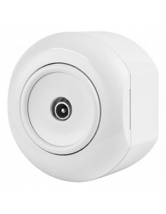 LOFT GNIAZDO TV BIAŁE  NATYNKOWE KOŃCOWE JLM