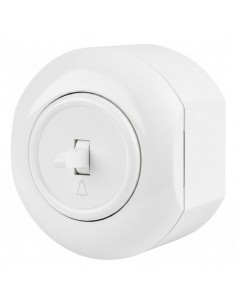 LOFT PRZYCISK DZWONKOWY BIAŁE NATYNKOWY ŚRODKOWY JLM