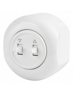 LOFT WŁĄCZNIK STERUJĄCY ROLETAMI BIAŁY NATYNKOWY ŚRODKOWY...