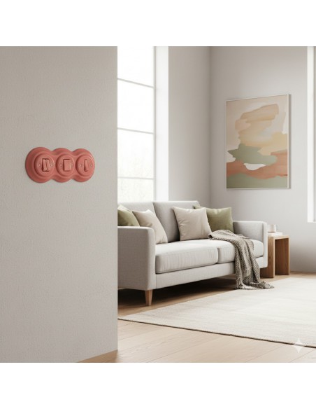 WŁĄCZNIK DWUTOROWY KLAWISZOWY