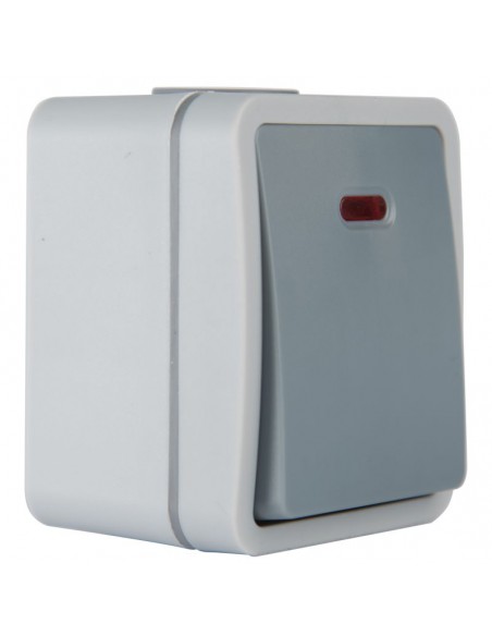 WŁĄCZNIK POJEDYNCZY LED NATYNKOWY INDUSTRIAL IP54 JLM