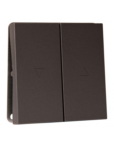 WŁĄCZNIK STERUJĄCY ROLETAMI PODTYNKOWY GRAFIT BEZ RAMKI JLM