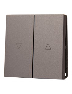 WŁĄCZNIK STERUJĄCY ROLETAMI PODTYNKOWY GRAFIT BEZ RAMKI JLM 2