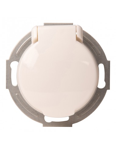 LOFT GNIAZDO 230V SCHUKO Z KLAPKĄ BIAŁE JLM BEZ...