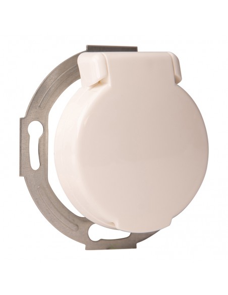 LOFT GNIAZDO 230V Z KLAPKĄ BIAŁE JLM