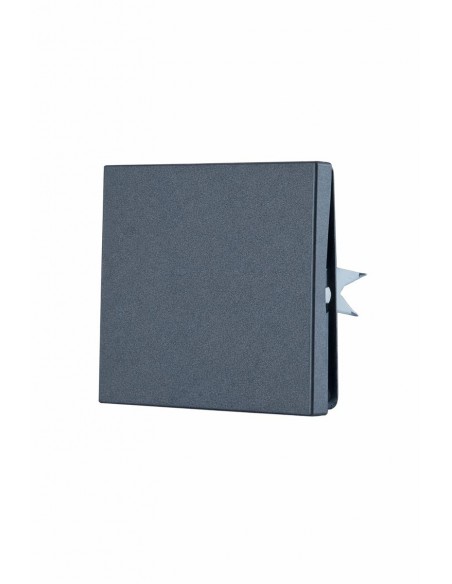 JEDNOPÓLOVÝ SPÍNAČ MODERN SCHODIŠŤOVÝ PODOMÍTKOVÝ GRAFIT BEZ ULTRA DESIGNU