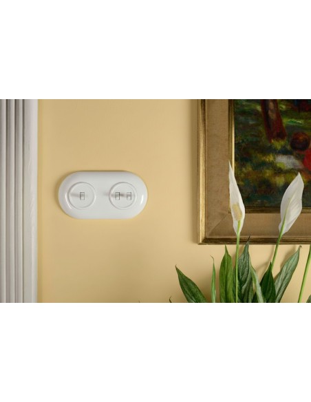 LOFT DOUBLE FRAME 156x85mm WHITE JLM