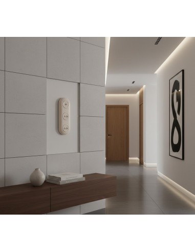 LOFT DOUBLE FRAME 156x85mm WHITE JLM