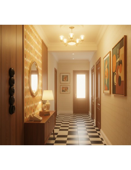 LOFT RETRO VYPÍNAČ DVOJITÝ ČERNÝ JLM BEZ RÁMEČKU