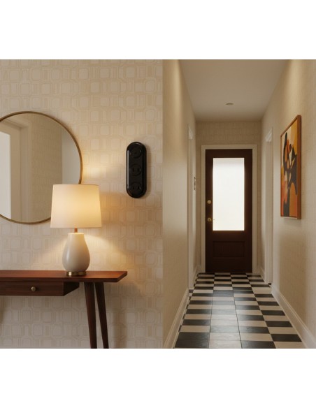 LOFT DUPLA KERET 156x 85mm FEKETE JLM "2" TÍPUS