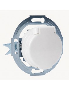 LOFT GNIAZDO 230V Z KLAPKĄ BIAŁE JLM