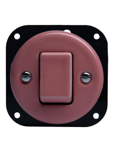 KERÁMIA KERESZTKAPCSOLÓ RETRO SÜLLYESZTETT LAZAC PASZTELL 2