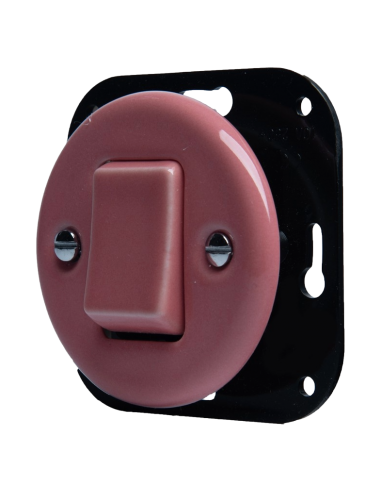 KERAMICKÝ KRÍŽOVÝ VYPÍNAČ RETRO POD OMIETKU...