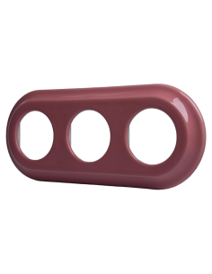 KERÁMIA KERET HÁROMSZOROS RETRO SÜLLYESZTETT LAZAC PASZTELL