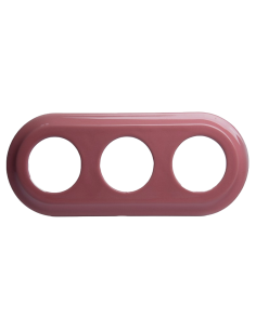 KERÁMIA KERET HÁROMSZOROS RETRO SÜLLYESZTETT LAZAC PASZTELL 2