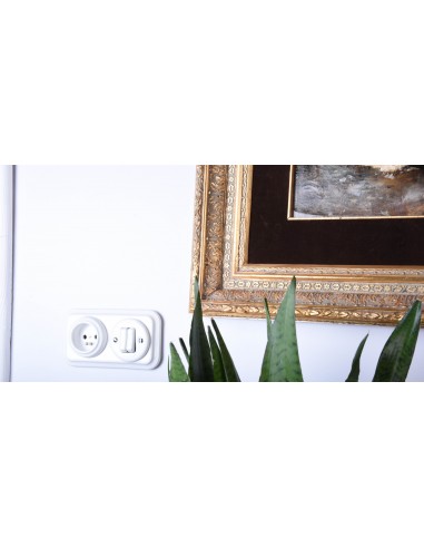 KERÁMIA KERET EGYSZERES SÜLLYESZTETT NÉGYZET FEHÉR