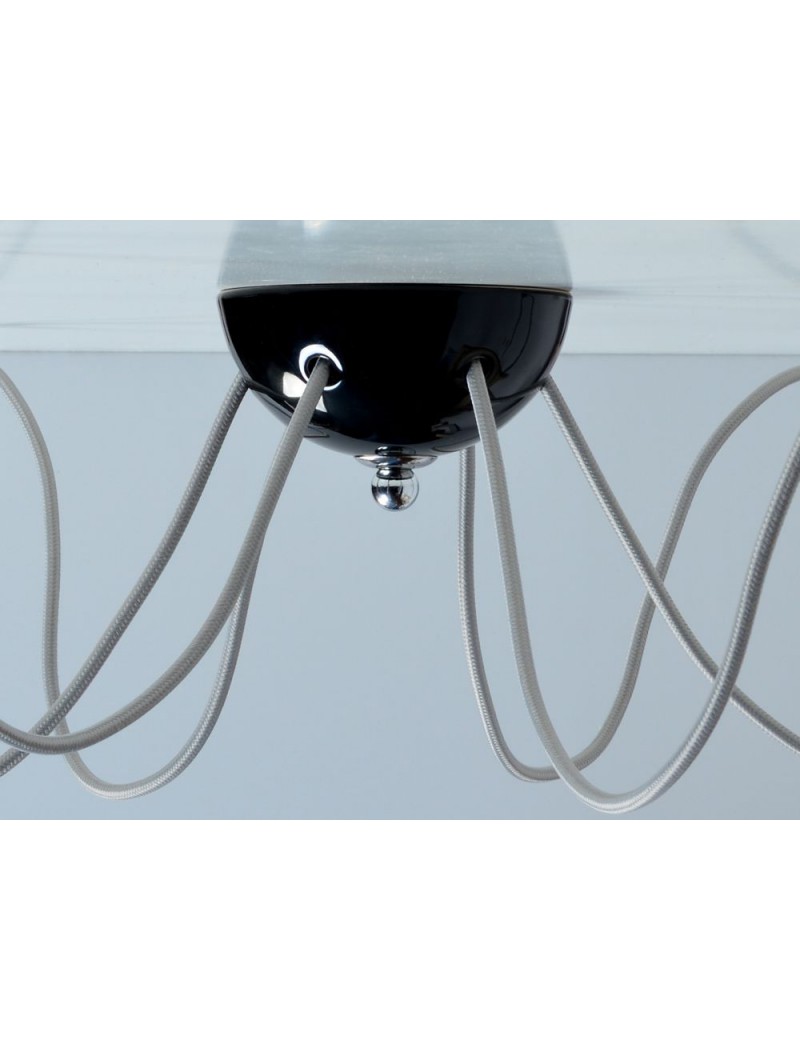 RETRO LOFT KERAMICKÝ PODHLED 6 OTVORŮ ČERNÝ