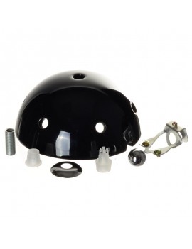 RETRO LOFT KERAMICKÉ PODHĽAD 6 OTVOROV ČIERNA