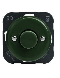 Regulador cerámico empotrable, 5–150 W, verde, sin marco 2